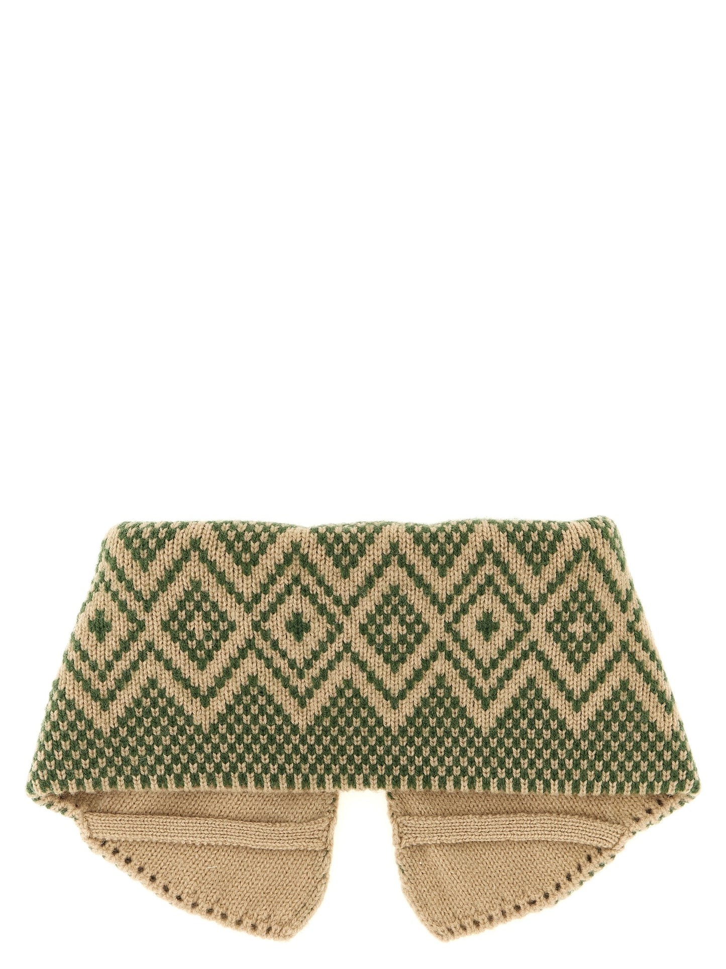 Beige Wool Scarf