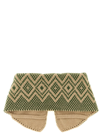 Beige Wool Scarf
