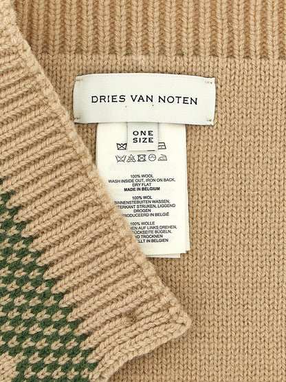Beige Wool Scarf