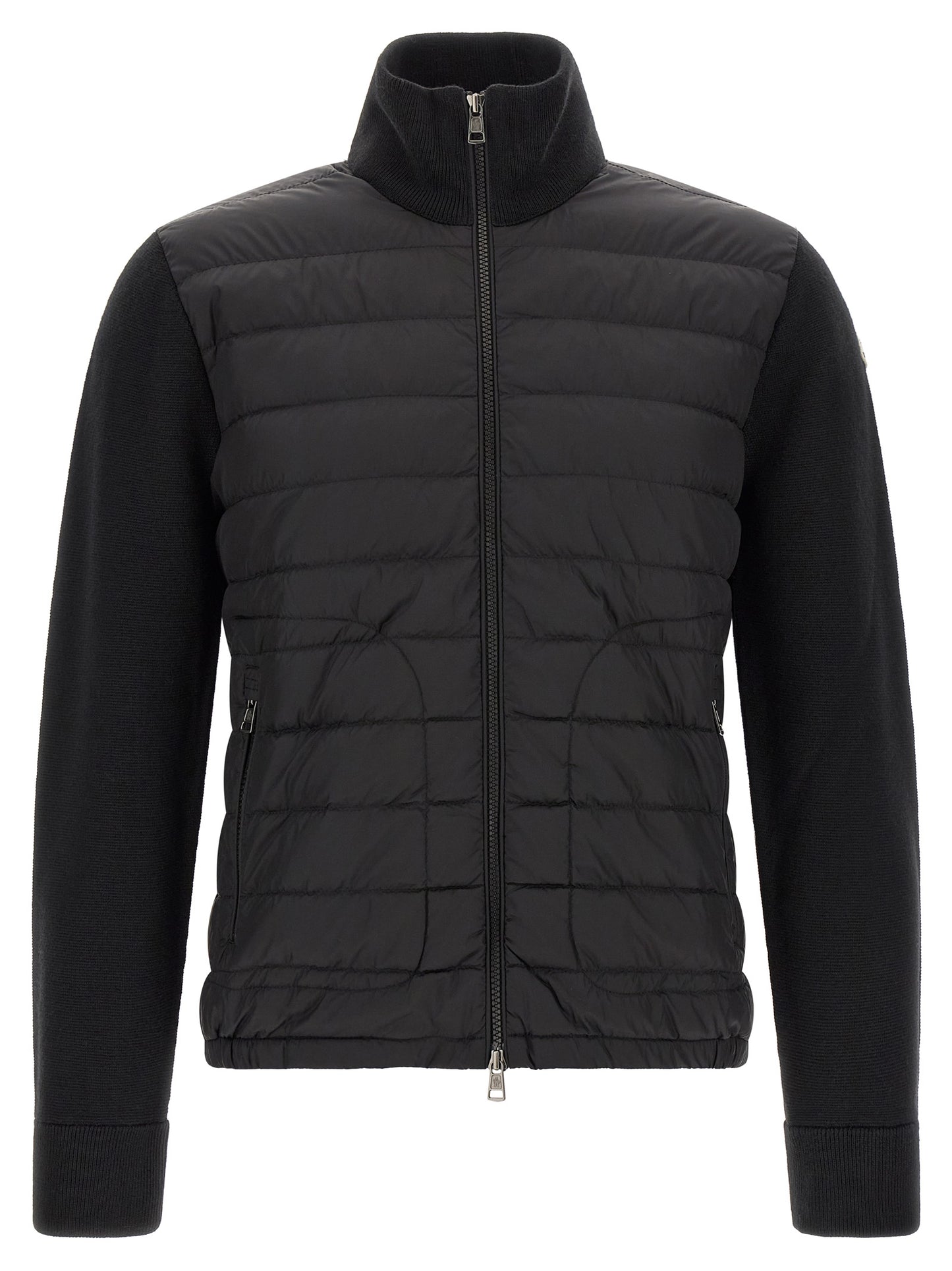 Black Polyamide Cardigan
