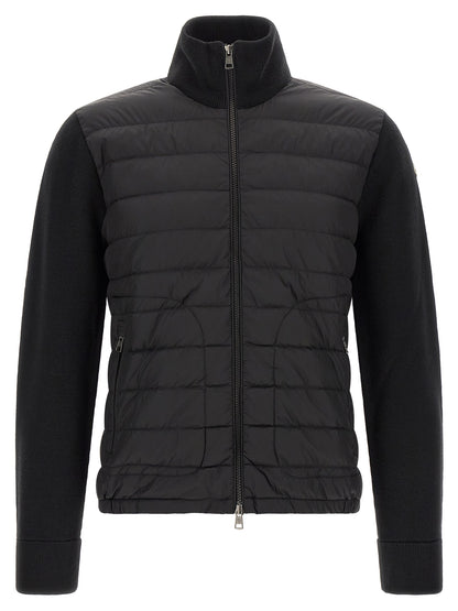 Black Polyamide Cardigan