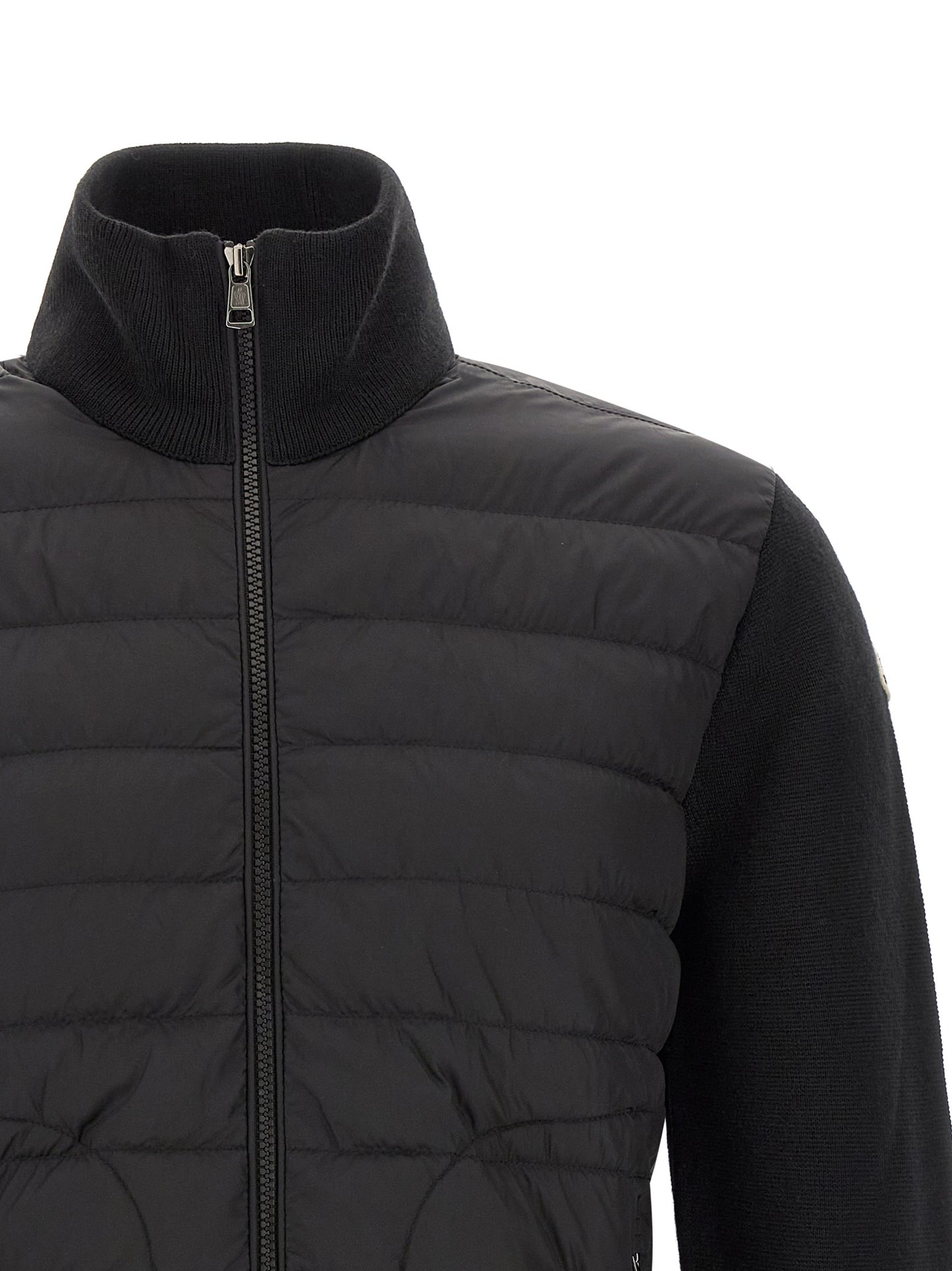 Black Polyamide Cardigan