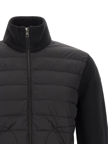 Black Polyamide Cardigan