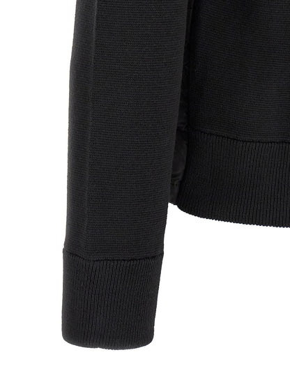 Black Polyamide Cardigan