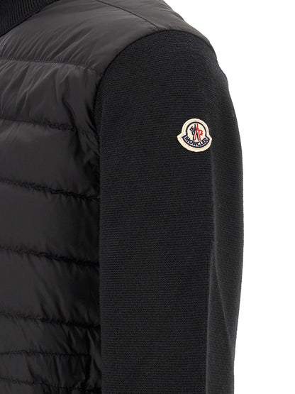 Black Polyamide Cardigan