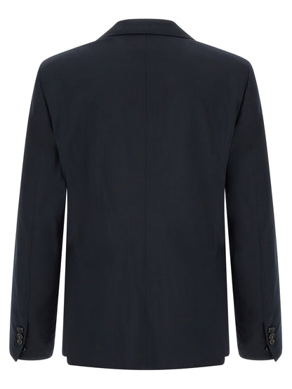 Blue Wool Suit