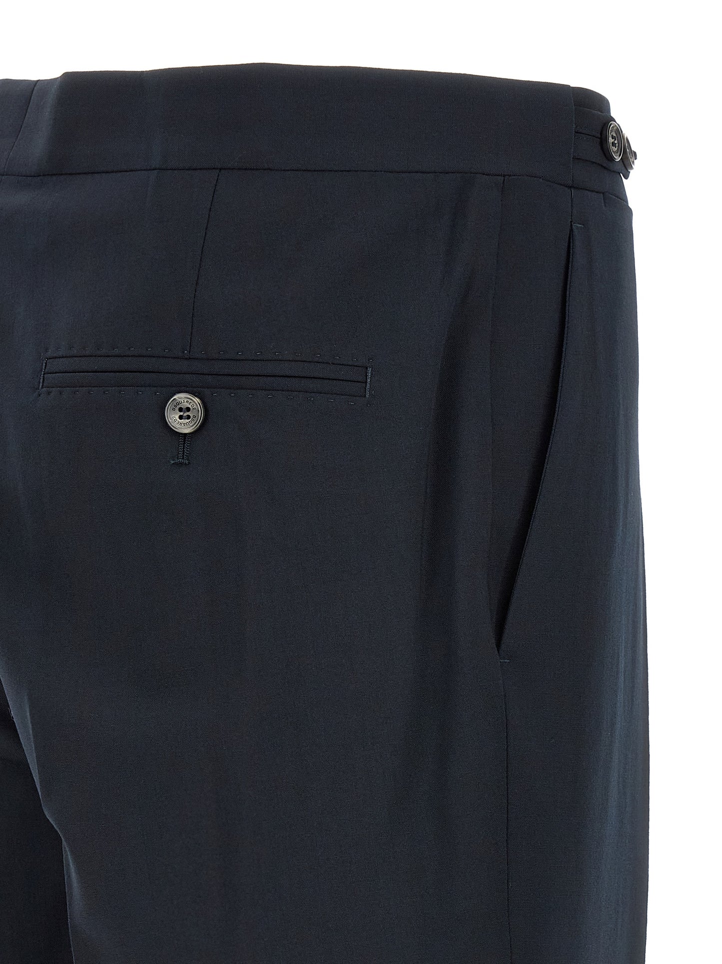 Blue Wool Suit