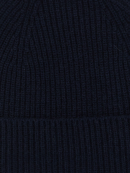 Blue Cashmere Beanie