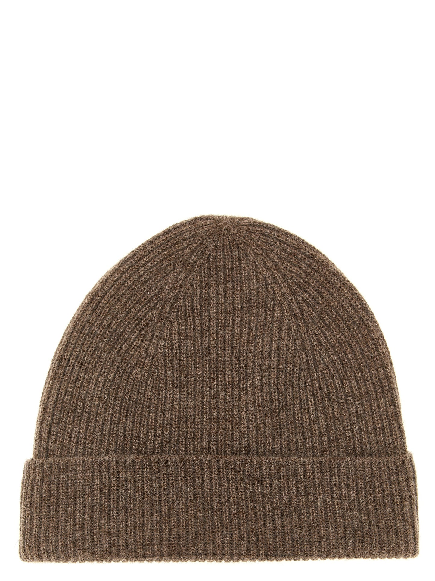 Brown Cashmere Beanie