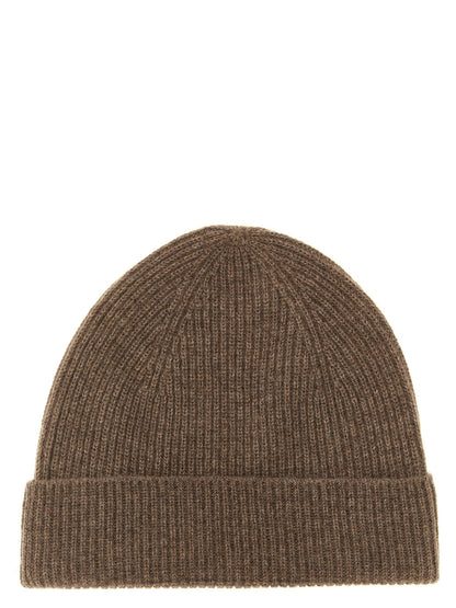 Brown Cashmere Beanie