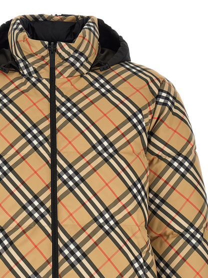 Beige Polyester Shell Jacket