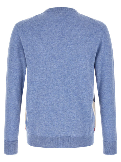 Blue Cashmere Cardigan