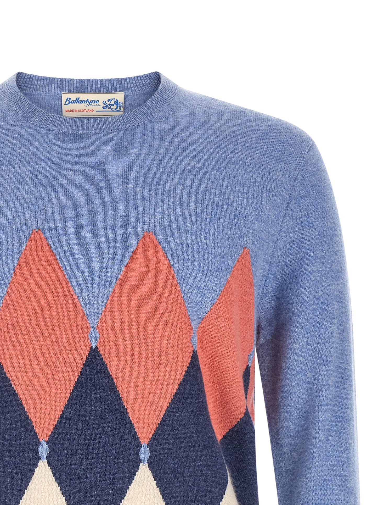 Blue Cashmere Cardigan