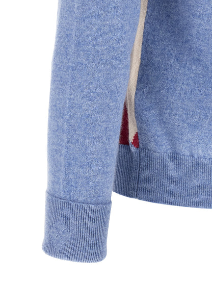 Blue Cashmere Cardigan