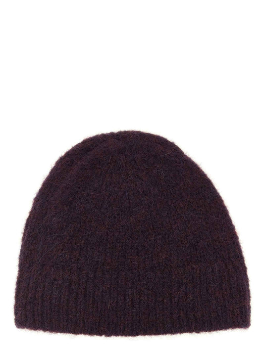 Purple Wool Beanie