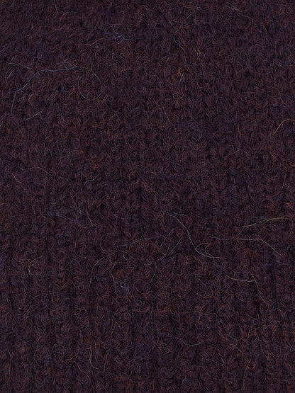 Purple Wool Beanie