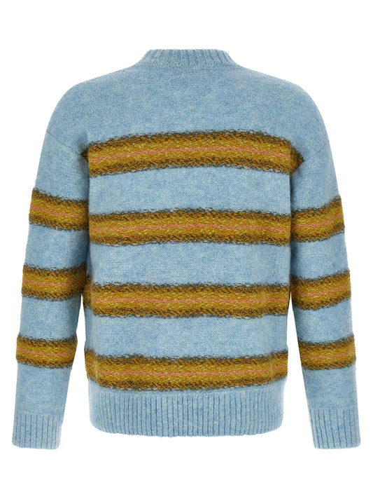 Blue Wool Cardigan