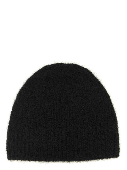 Black Wool Beanie