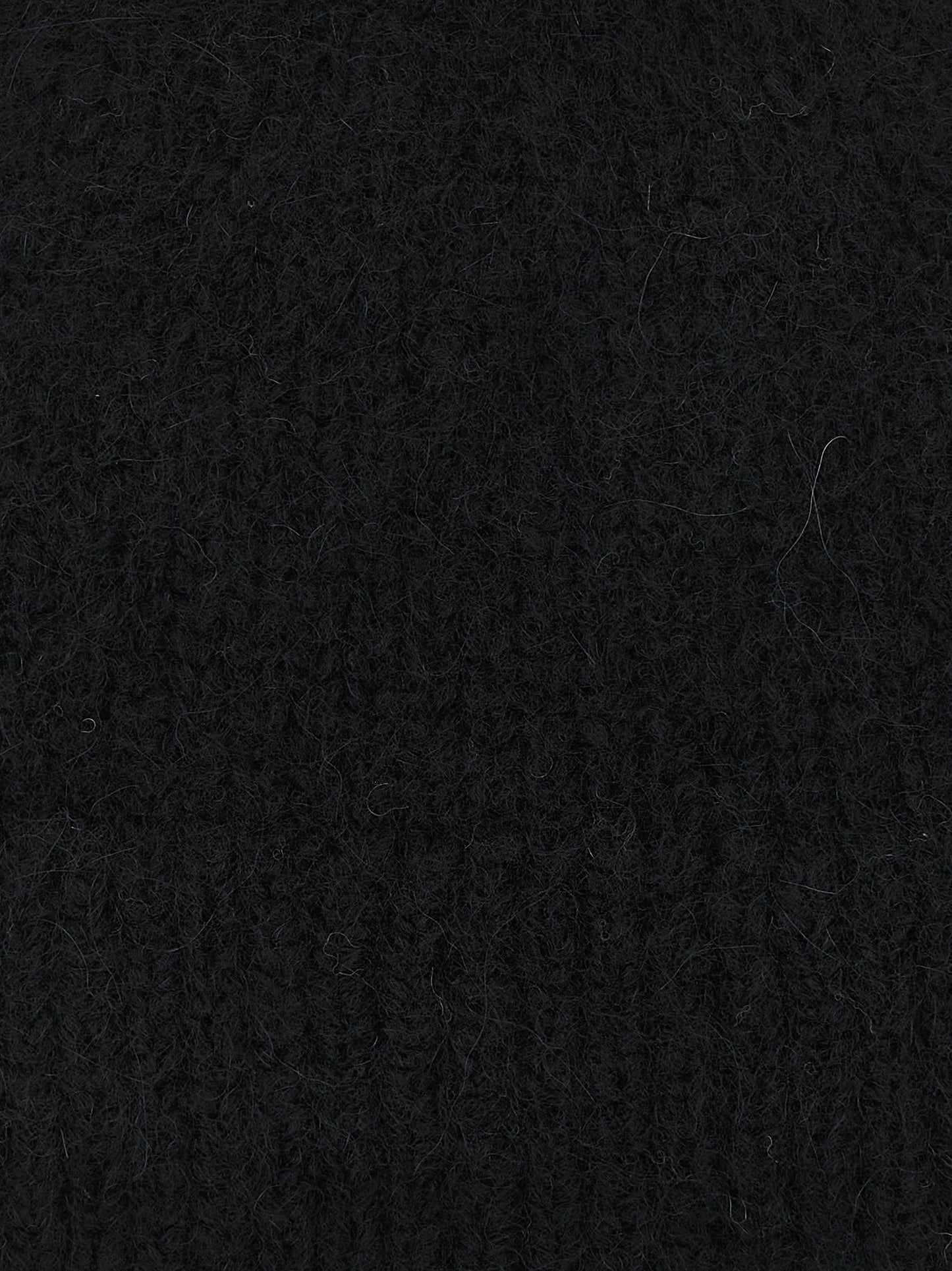 Black Wool Beanie