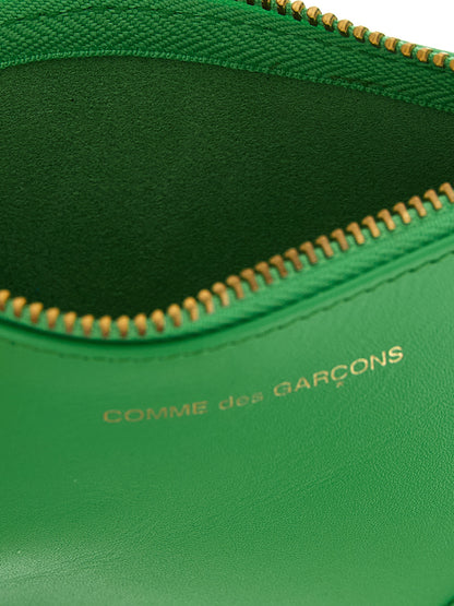 Bicolor Leather Cardholder