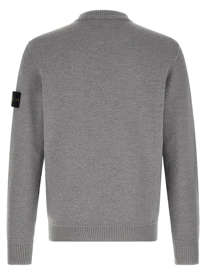 Gray Virgin Wool Cardigan