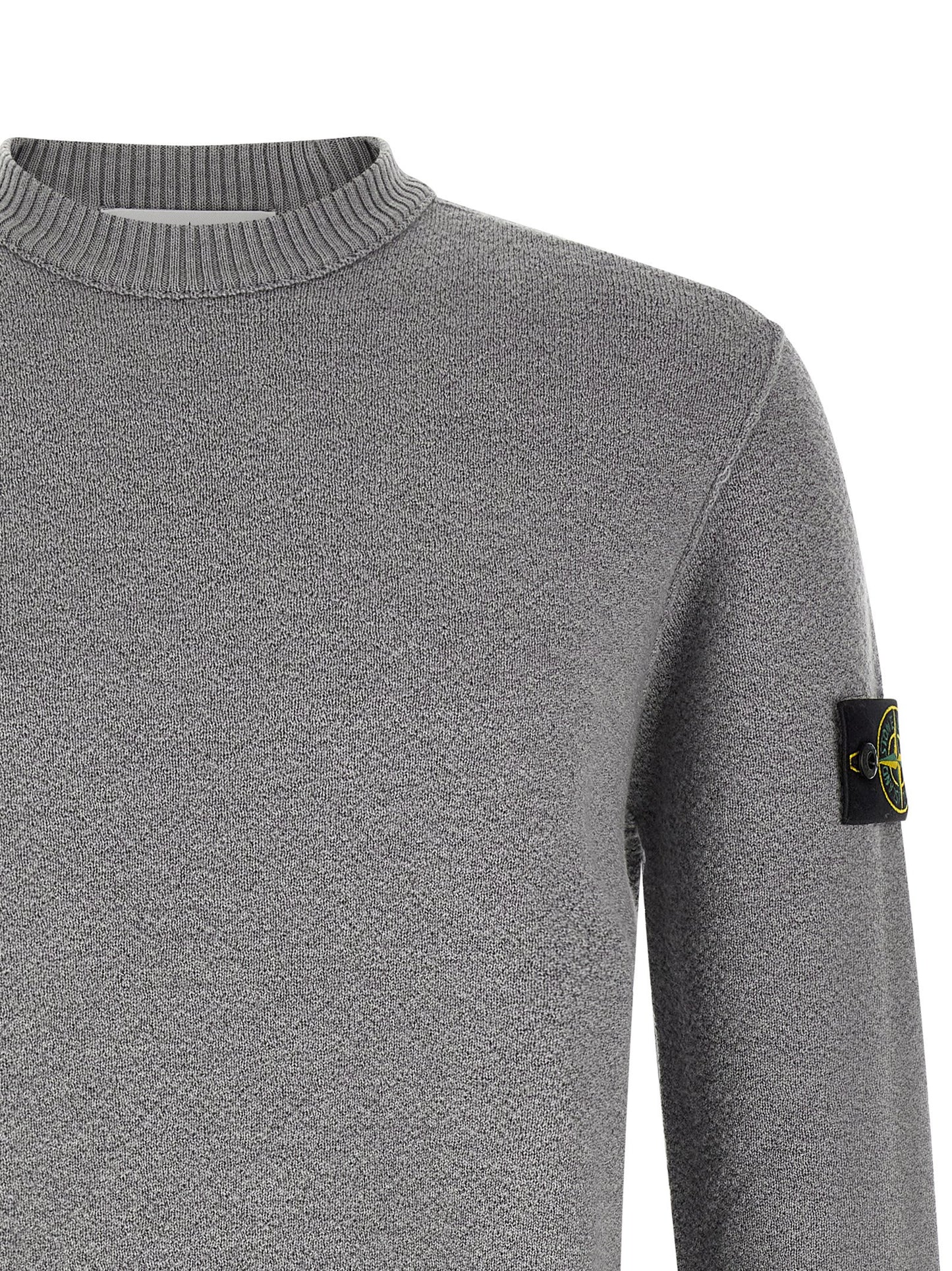 Gray Virgin Wool Cardigan