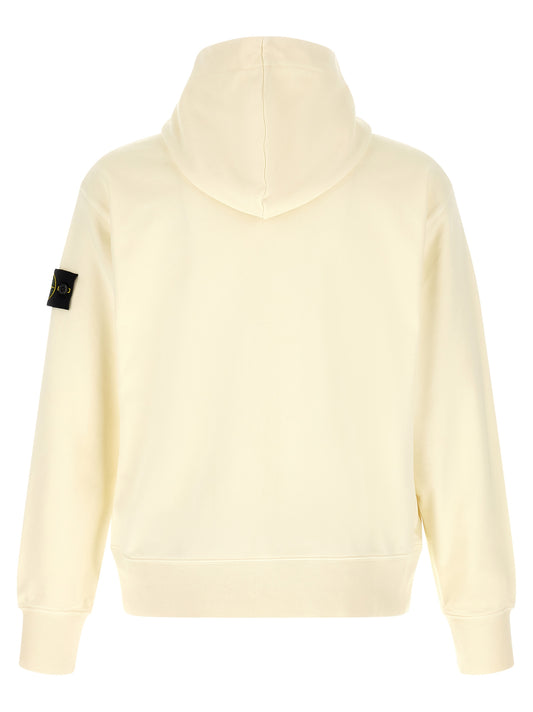 White Cotton Sweatshirt