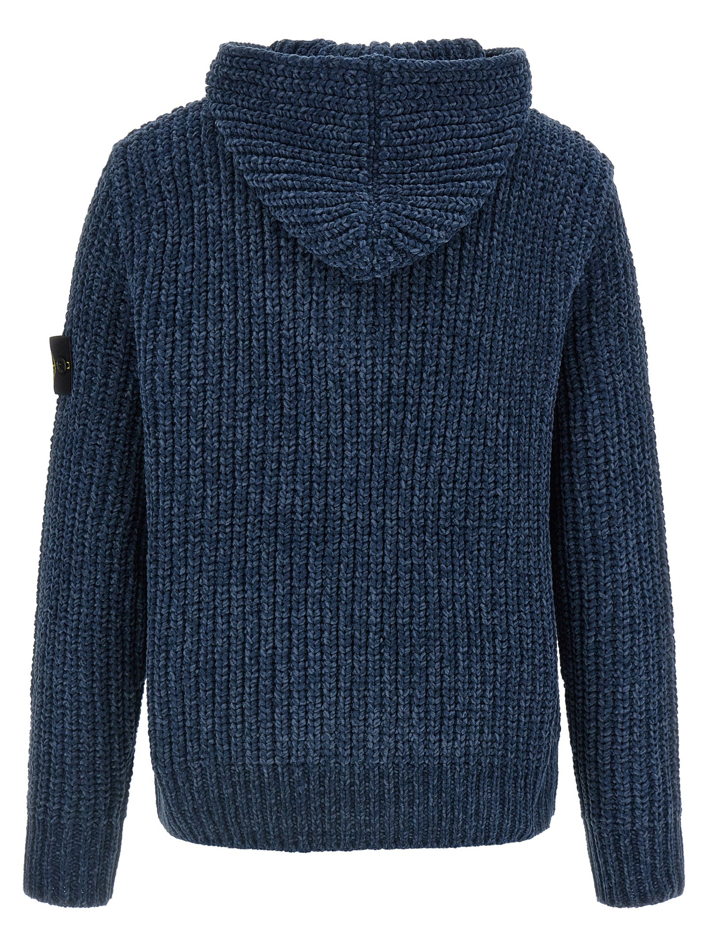 Blue Cotton Cardigan