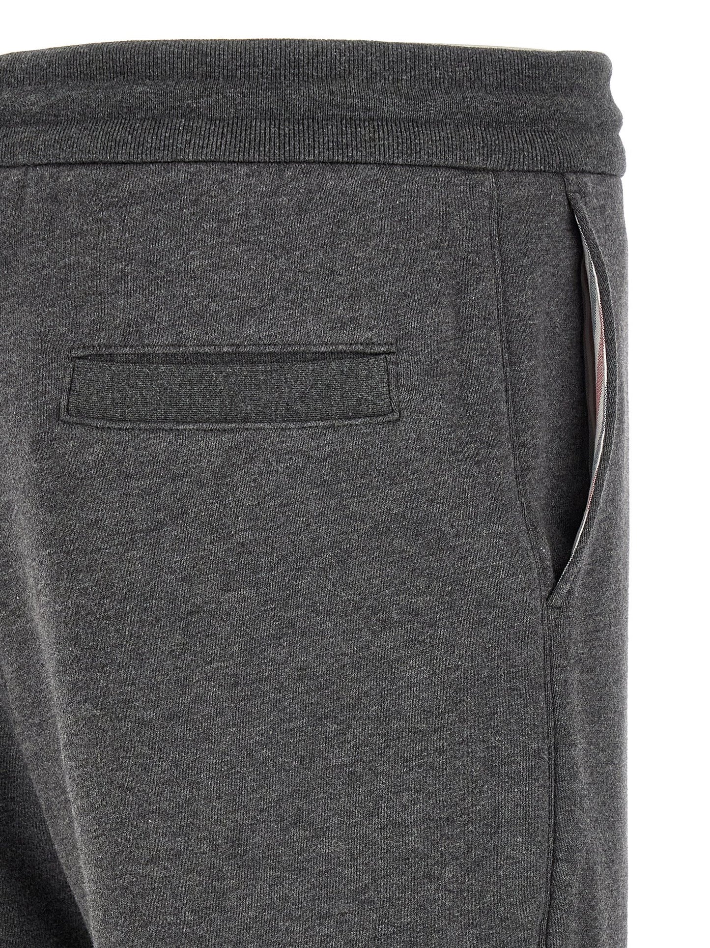Gray Cotton Joggers (Workout Pants)