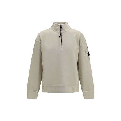 Beige Cotton Sweatshirt