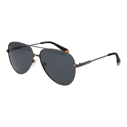 Gray Metal Sunglasses
