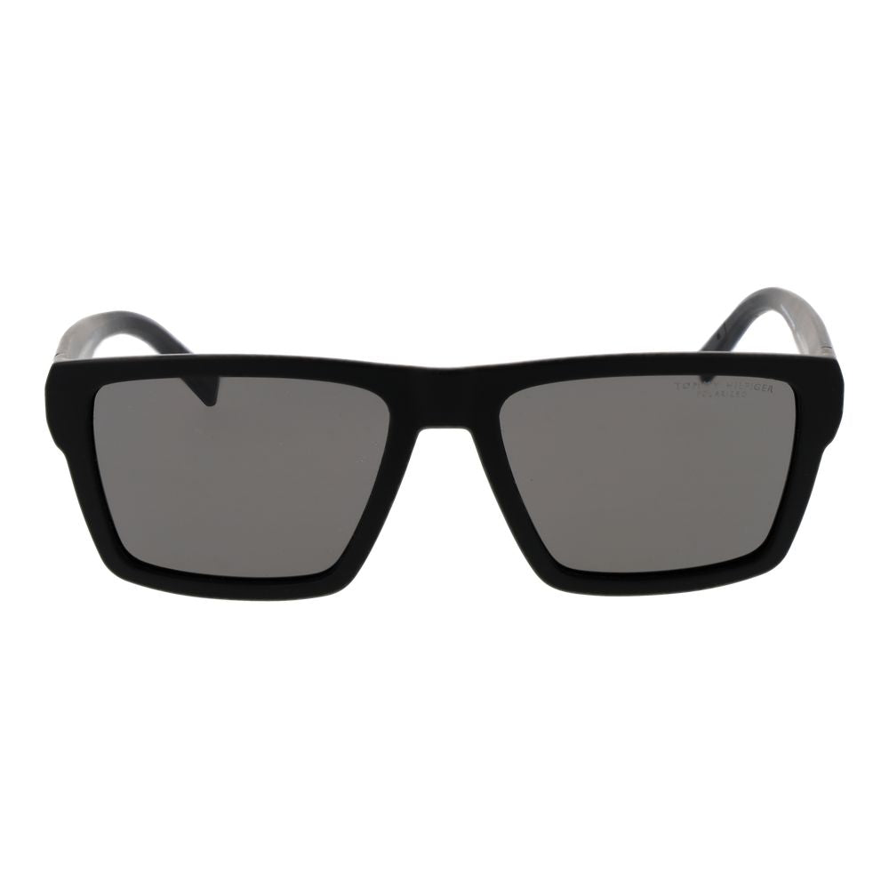 Black Polyamide Sunglasses