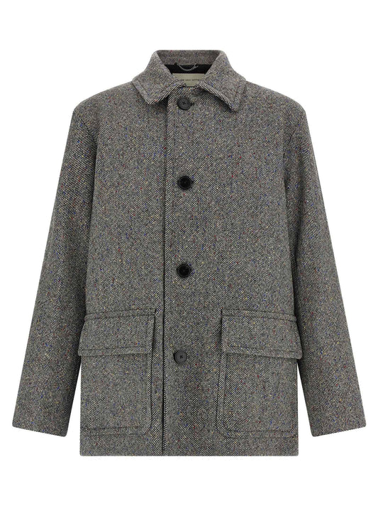 Gray Wool Coat