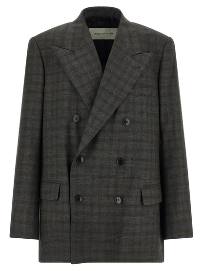 Gray Wool Blazer