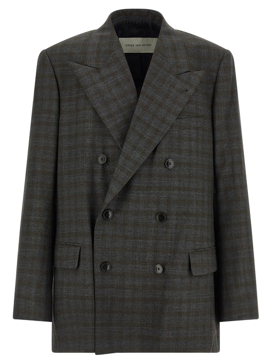 Gray Wool Blazer
