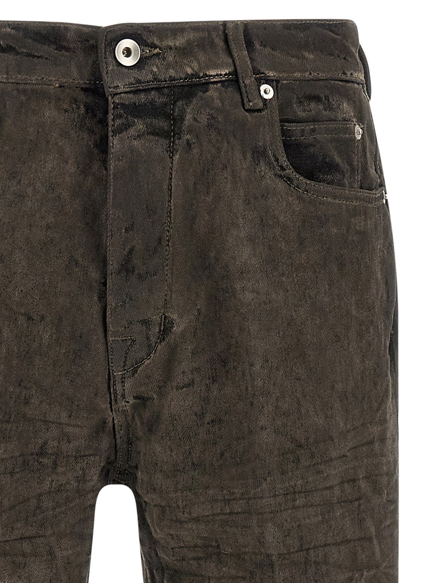 Gray Cotton Bermuda Shorts