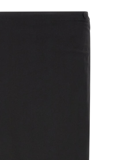 Black Virgin Wool Dress Pants