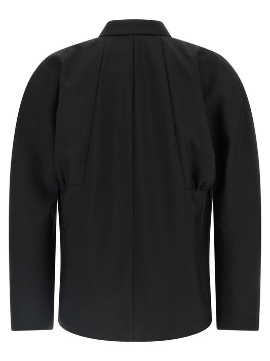 Black Wool Blazer