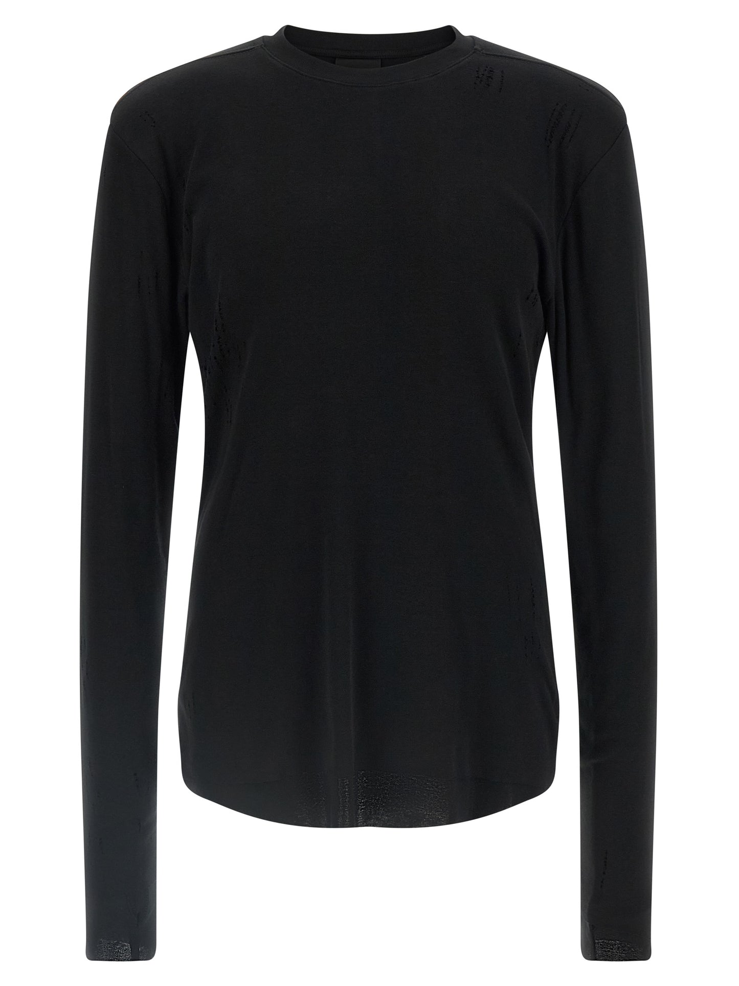 Black Cotton T-Shirt
