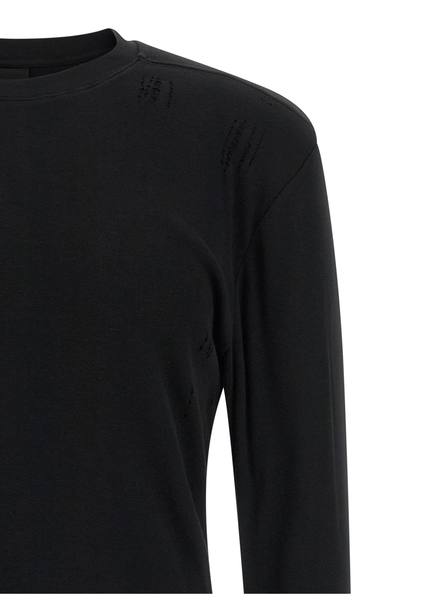 Black Cotton T-Shirt