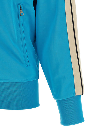 Blue Polyester Sweatshirt