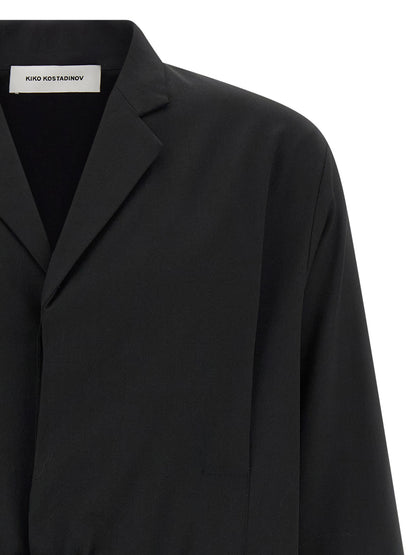 Black Virgin Wool Blazer