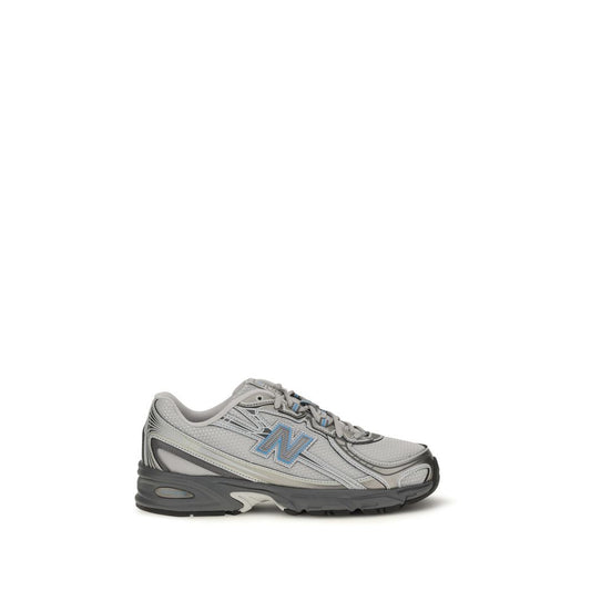 Gray Fabric Athletic Sneakers