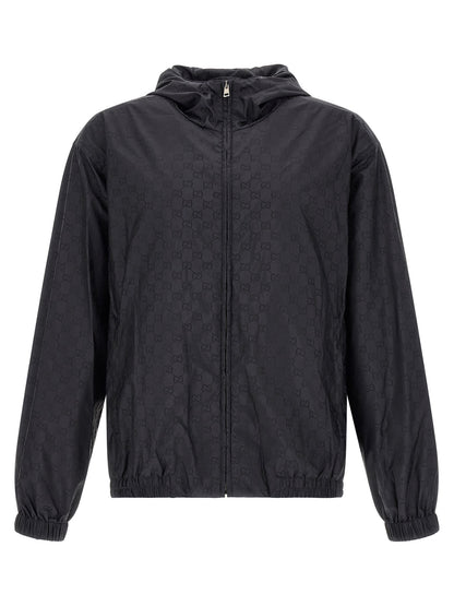 Black Polyamide Shell Jacket