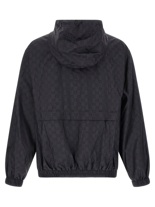 Black Polyamide Shell Jacket