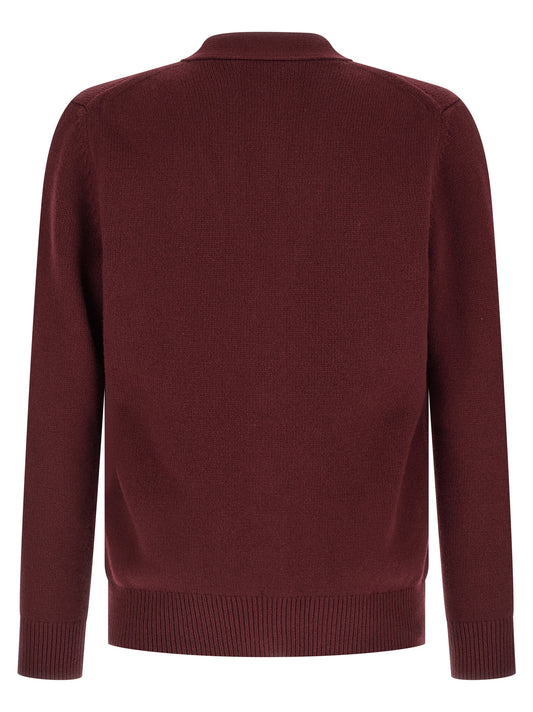 Bordeaux Cashmere Cardigan