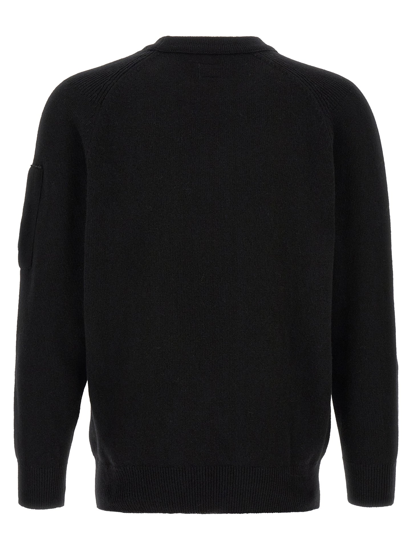 Black Wool Cardigan