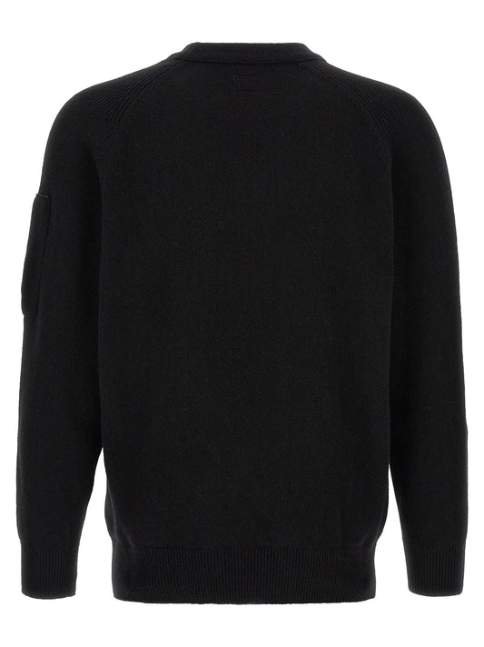 Black Wool Cardigan