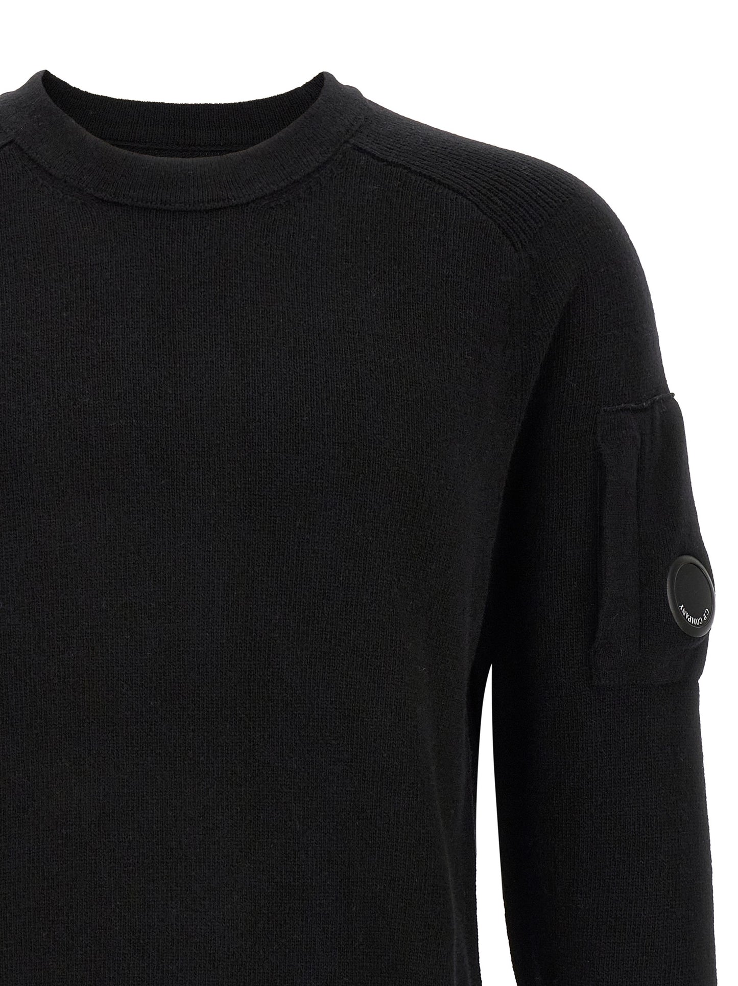 Black Wool Cardigan