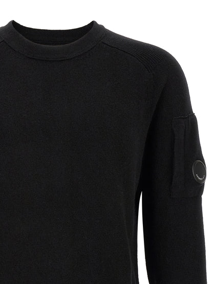 Black Wool Cardigan
